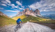 Rota de bicicleta na Itália e na Áustria